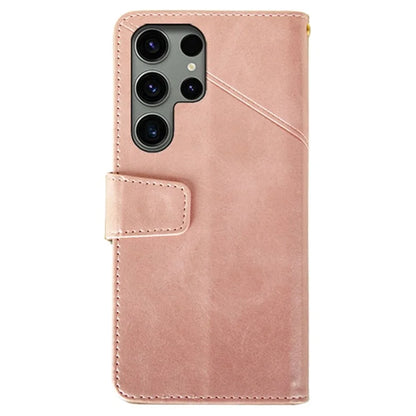 IDEWEI For Samsung Galaxy S24 Ultra Wallet Case Leather Phone Cover Card Holder