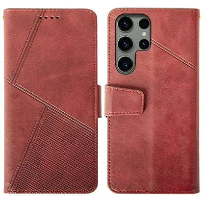IDEWEI For Samsung Galaxy S24 Ultra Wallet Case Leather Phone Cover Card Holder