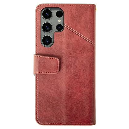 IDEWEI For Samsung Galaxy S24 Ultra Wallet Case Leather Phone Cover Card Holder
