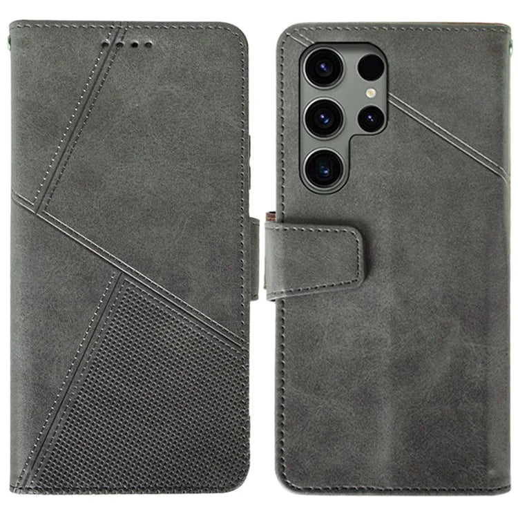 IDEWEI For Samsung Galaxy S24 Ultra Wallet Case Leather Phone Cover Card Holder