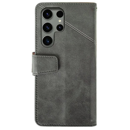 IDEWEI For Samsung Galaxy S24 Ultra Wallet Case Leather Phone Cover Card Holder