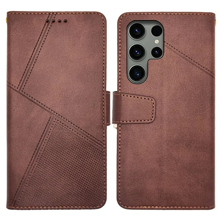 IDEWEI For Samsung Galaxy S24 Ultra Wallet Case Leather Phone Cover Card Holder