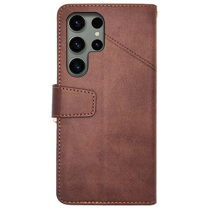 IDEWEI For Samsung Galaxy S24 Ultra Wallet Case Leather Phone Cover Card Holder