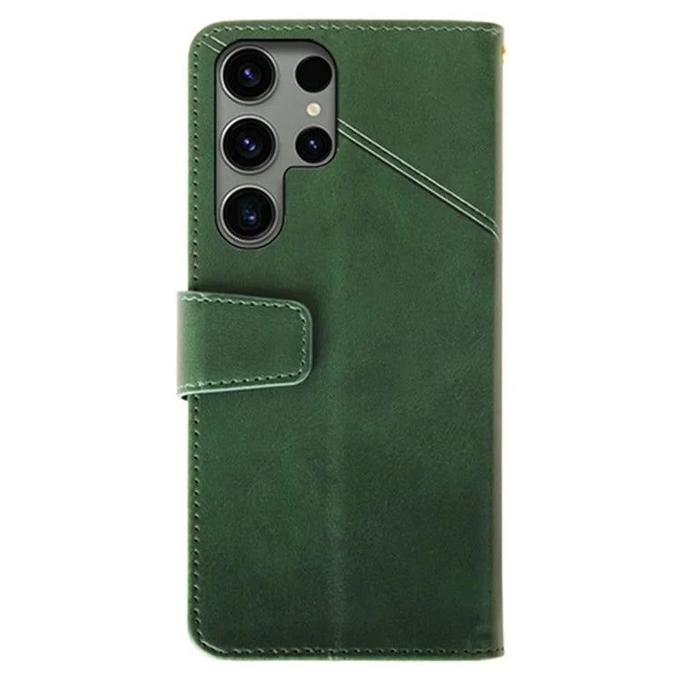 IDEWEI For Samsung Galaxy S24 Ultra Wallet Case Leather Phone Cover Card Holder