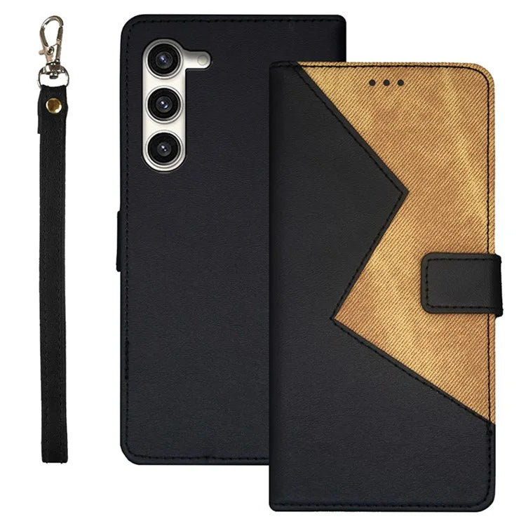 IDEWEI For Samsung Galaxy S24 Leather Case with Card Slots Phone Cover