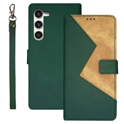 IDEWEI For Samsung Galaxy S24 Leather Case with Card Slots Phone Cover