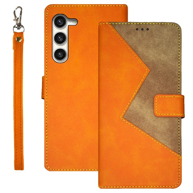 IDEWEI For Samsung Galaxy S24 Leather Case with Card Slots Phone Cover