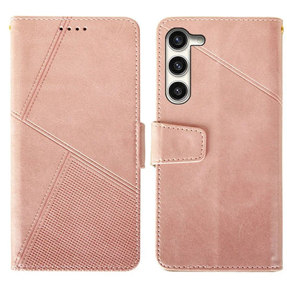 IDEWEI For Samsung Galaxy S24+ Calf Texture Leather Case Wallet Phone Cover