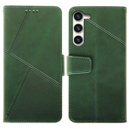 IDEWEI For Samsung Galaxy S24+ Calf Texture Leather Case Wallet Phone Cover