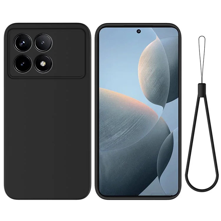 For Xiaomi Redmi K70E 5G / Poco X6 Pro 5G Phone Case Elegant Liquid Silicone Shell