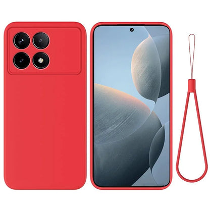For Xiaomi Redmi K70E 5G / Poco X6 Pro 5G Phone Case Elegant Liquid Silicone Shell