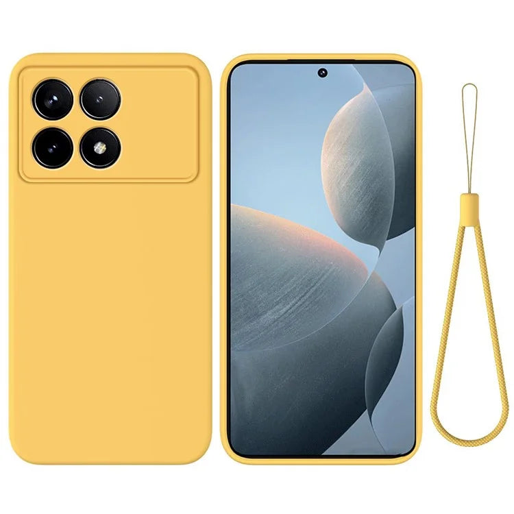 For Xiaomi Redmi K70E 5G / Poco X6 Pro 5G Phone Case Elegant Liquid Silicone Shell