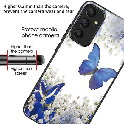 For Samsung Galaxy A35 5G Tempered Glass Case Phone Cover Drop Protection