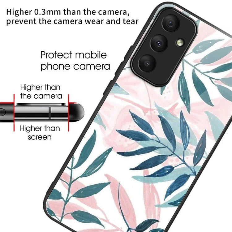 For Samsung Galaxy A35 5G Tempered Glass Case Phone Cover Drop Protection