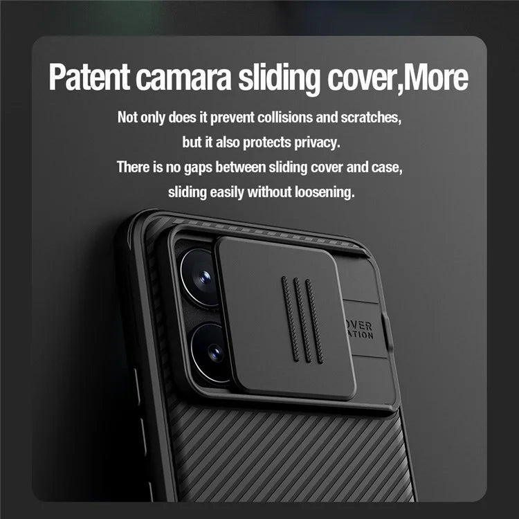 NILLKIN CamShield Pro Series For Xiaomi Redmi K70 5G / K70 Pro 5G Phone Case Slide Camera Protection