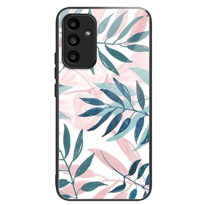 For Samsung Galaxy A15 4G / 5G Phone Case Pattern Printing Tempered Glass Cover