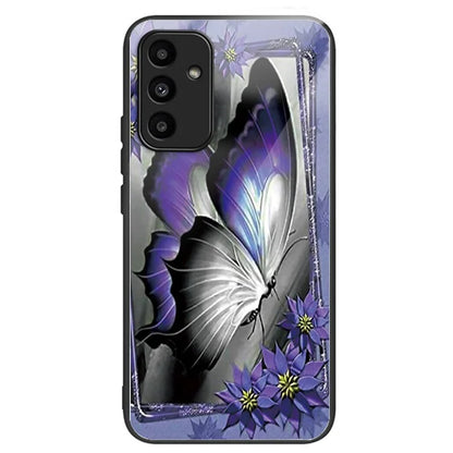 For Samsung Galaxy A15 4G / 5G Phone Case Pattern Printing Tempered Glass Cover
