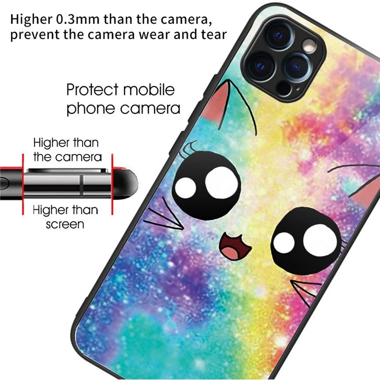 For iPhone 15 Pro Max Phone Case Pattern Printing Drop-proof Phone Cover