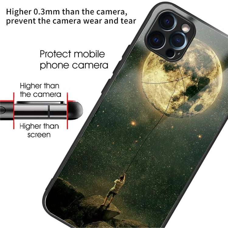For iPhone 15 Pro Max Phone Case Pattern Printing Drop-proof Phone Cover