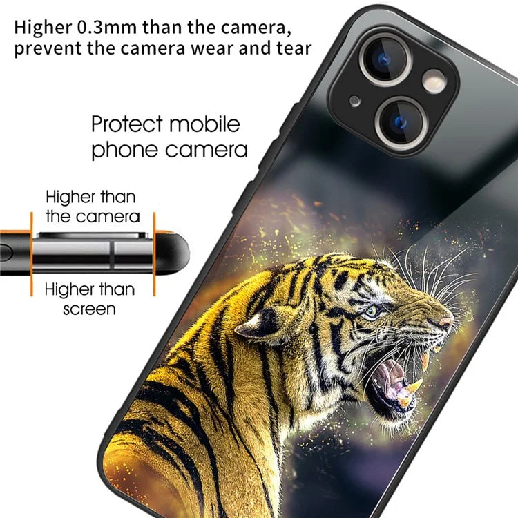 For iPhone 15 Plus Case Drop-resistant Pattern Printing Design Cell Phone Shell