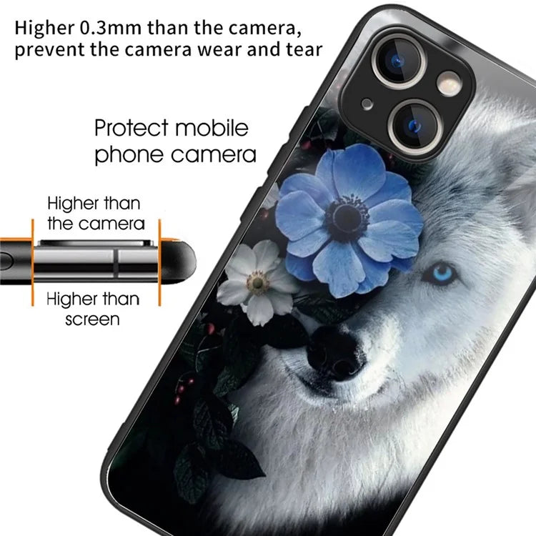 For iPhone 15 Plus Case Drop-resistant Pattern Printing Design Cell Phone Shell