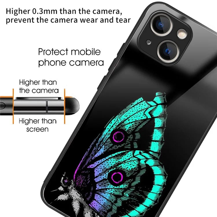 For iPhone 15 Plus Case Drop-resistant Pattern Printing Design Cell Phone Shell