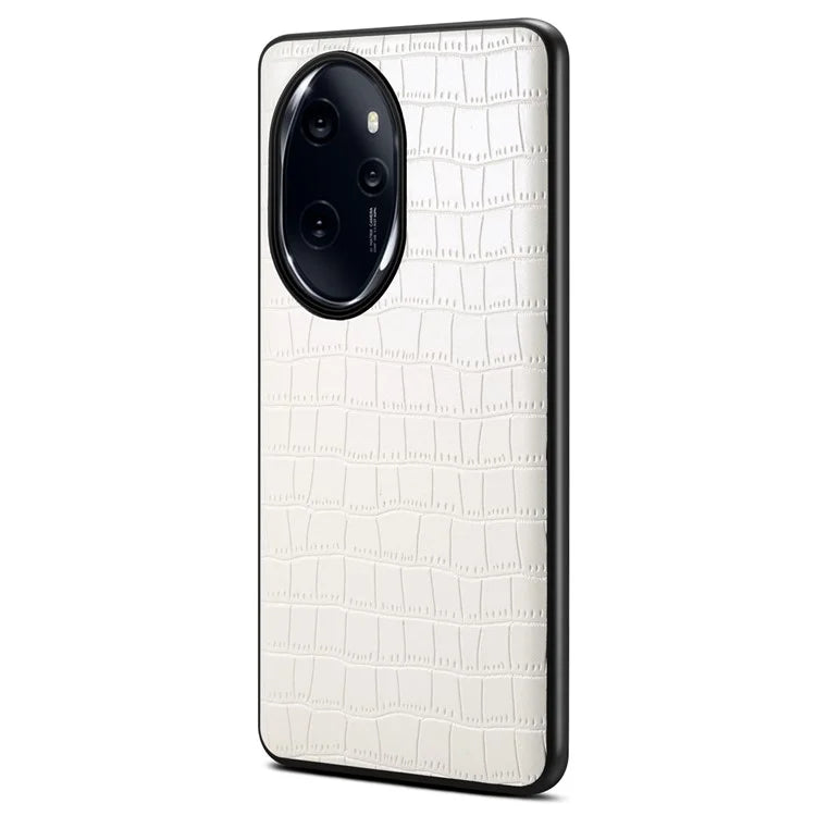 For Honor 100 Pro 5G Case Crocodile Texture Cell Phone PU Leather+PC+TPU Cover