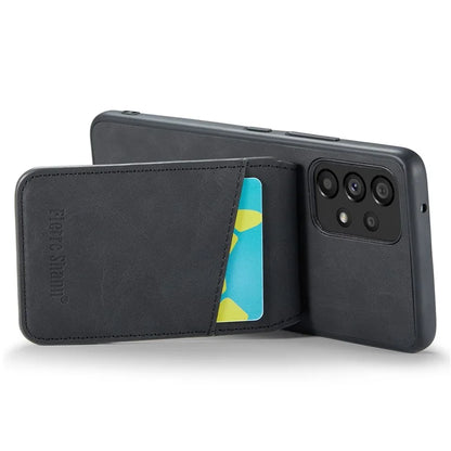 FIERRE SHANN For Samsung Galaxy A23 4G / A23 5G (Global Version) Card Slots Cell Phone Case