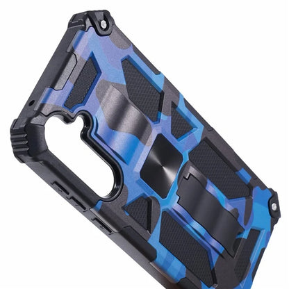 For Samsung Galaxy A55 5G Phone Case Kickstand Protective Cover Camouflage Pattern