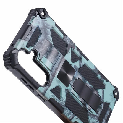 For Samsung Galaxy A55 5G Phone Case Kickstand Protective Cover Camouflage Pattern