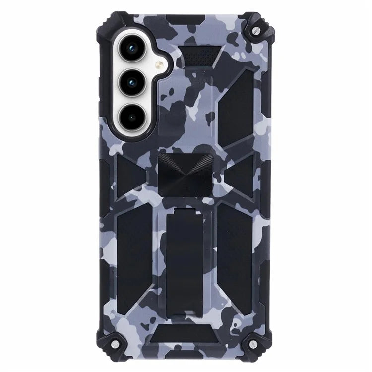 For Samsung Galaxy A35 5G Kickstand Cover Camouflage Pattern Armor Phone Case