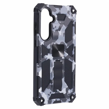 For Samsung Galaxy A35 5G Kickstand Cover Camouflage Pattern Armor Phone Case