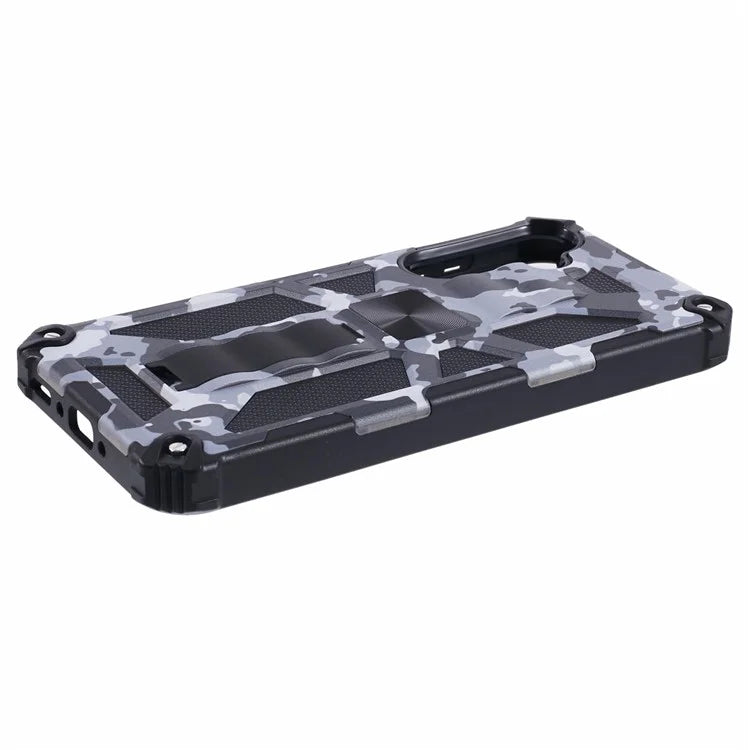 For Samsung Galaxy A35 5G Kickstand Cover Camouflage Pattern Armor Phone Case