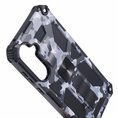 For Samsung Galaxy A35 5G Kickstand Cover Camouflage Pattern Armor Phone Case