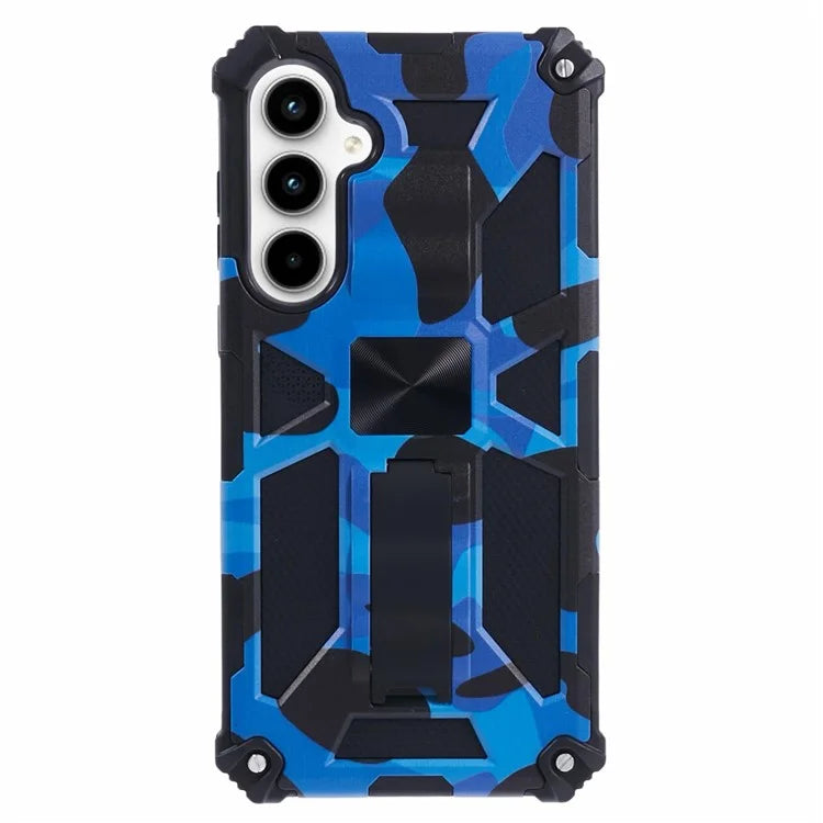 For Samsung Galaxy A35 5G Kickstand Cover Camouflage Pattern Armor Phone Case