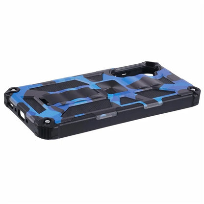 For Samsung Galaxy A35 5G Kickstand Cover Camouflage Pattern Armor Phone Case