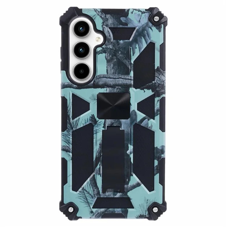 For Samsung Galaxy A35 5G Kickstand Cover Camouflage Pattern Armor Phone Case