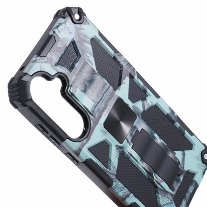 For Samsung Galaxy A35 5G Kickstand Cover Camouflage Pattern Armor Phone Case
