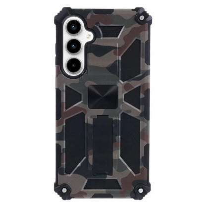 For Samsung Galaxy A35 5G Kickstand Cover Camouflage Pattern Armor Phone Case