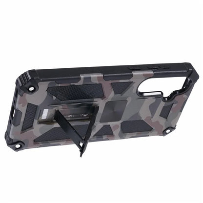 For Samsung Galaxy A35 5G Kickstand Cover Camouflage Pattern Armor Phone Case