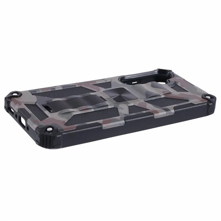 For Samsung Galaxy A35 5G Kickstand Cover Camouflage Pattern Armor Phone Case