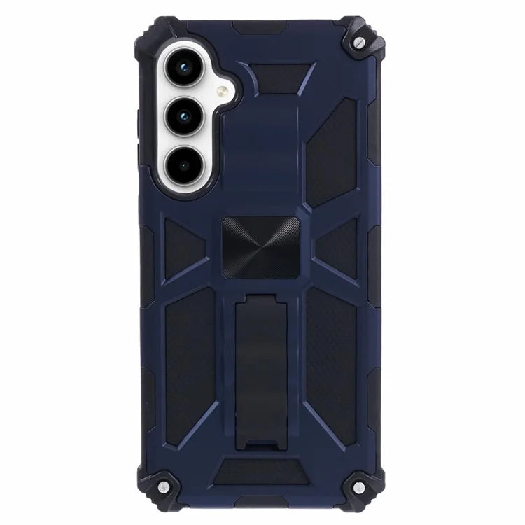 For Samsung Galaxy A35 5G Phone Case with Car Mount Kickstand PC + TPU Protective Cover