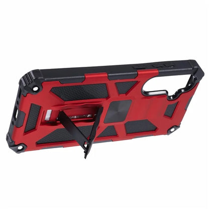 For Samsung Galaxy A35 5G Phone Case with Car Mount Kickstand PC + TPU Protective Cover