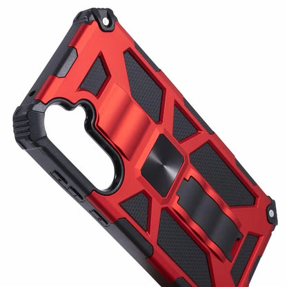 For Samsung Galaxy A35 5G Phone Case with Car Mount Kickstand PC + TPU Protective Cover
