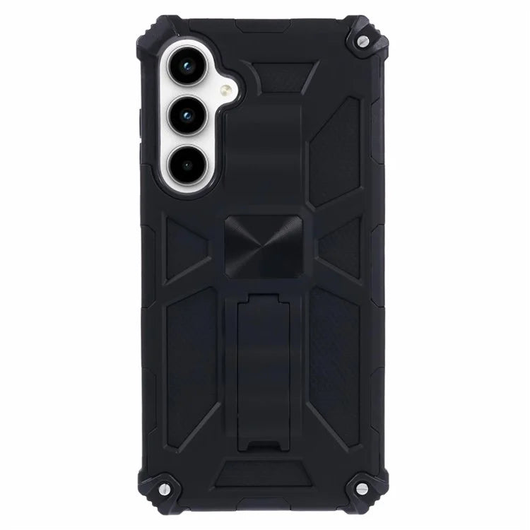 For Samsung Galaxy A35 5G Phone Case with Car Mount Kickstand PC + TPU Protective Cover