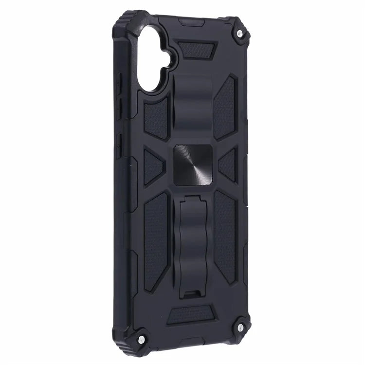 For Samsung Galaxy A05 4G Phone Case Soft TPU Hard PC Tough Armor Shockproof Cover Kickstand