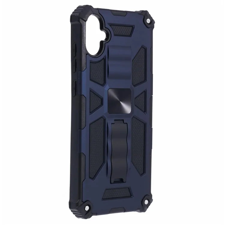 For Samsung Galaxy A05 4G Phone Case Soft TPU Hard PC Tough Armor Shockproof Cover Kickstand