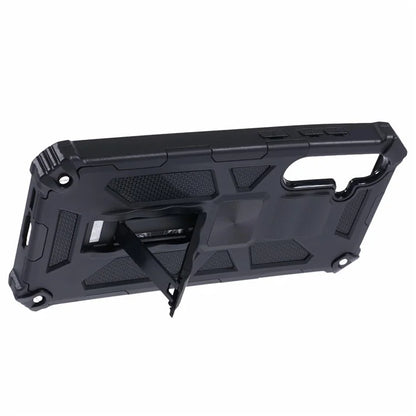 For Samsung Galaxy A55 5G Phone Case Military Grade Armor Phone Cover with Kickstand