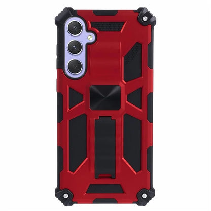 For Samsung Galaxy A55 5G Phone Case Military Grade Armor Phone Cover with Kickstand
