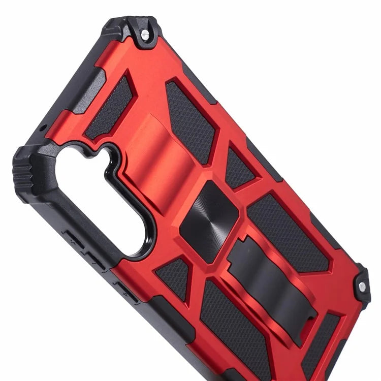 For Samsung Galaxy A55 5G Phone Case Military Grade Armor Phone Cover with Kickstand